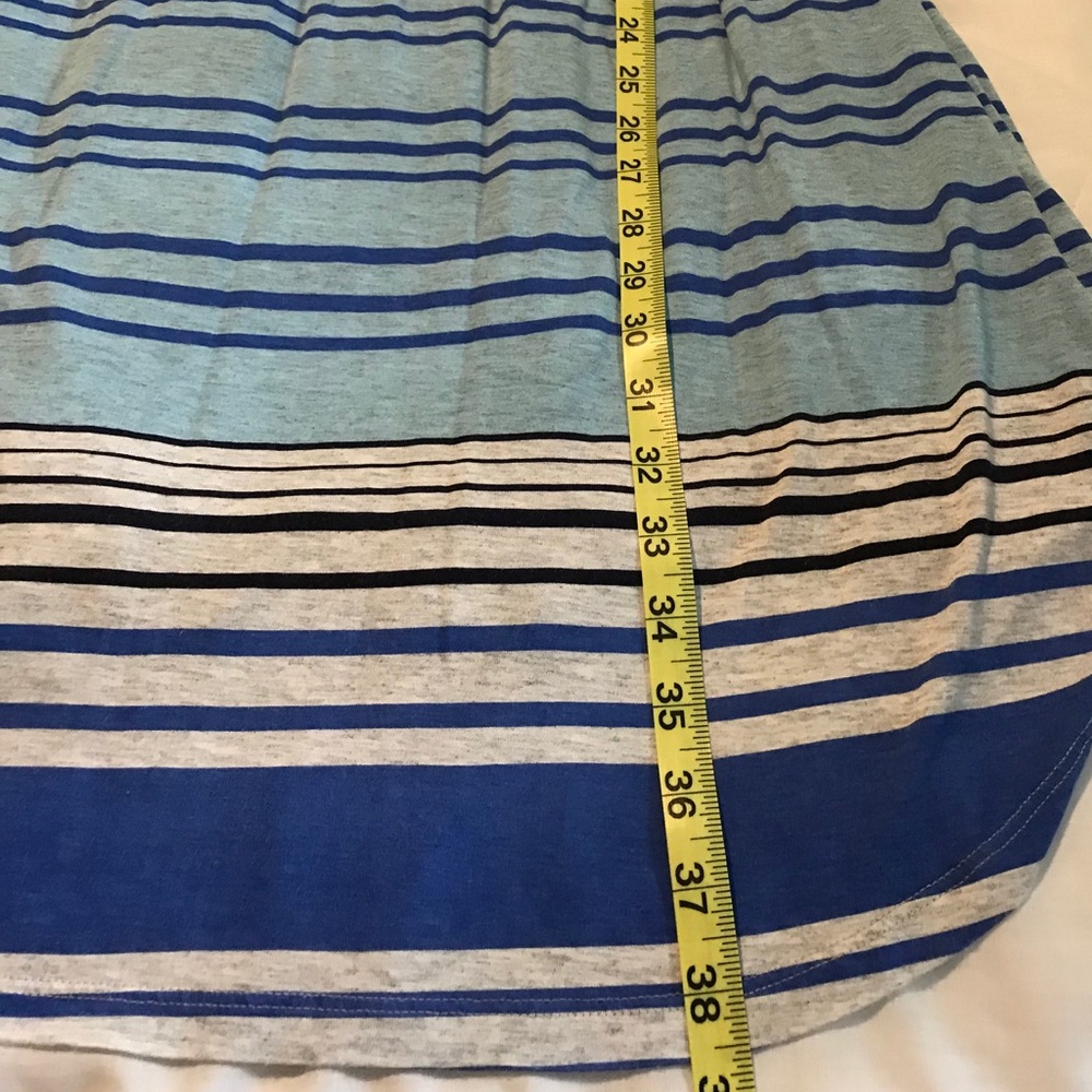 Pink Lotus grey and blue travel dress size Small - Picture 6 of 16